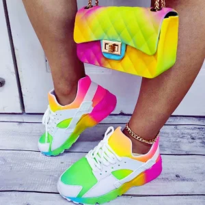 Chaussures rainbow multicouleur