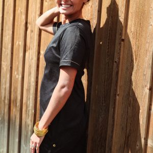 Robe T-SHIRT noire