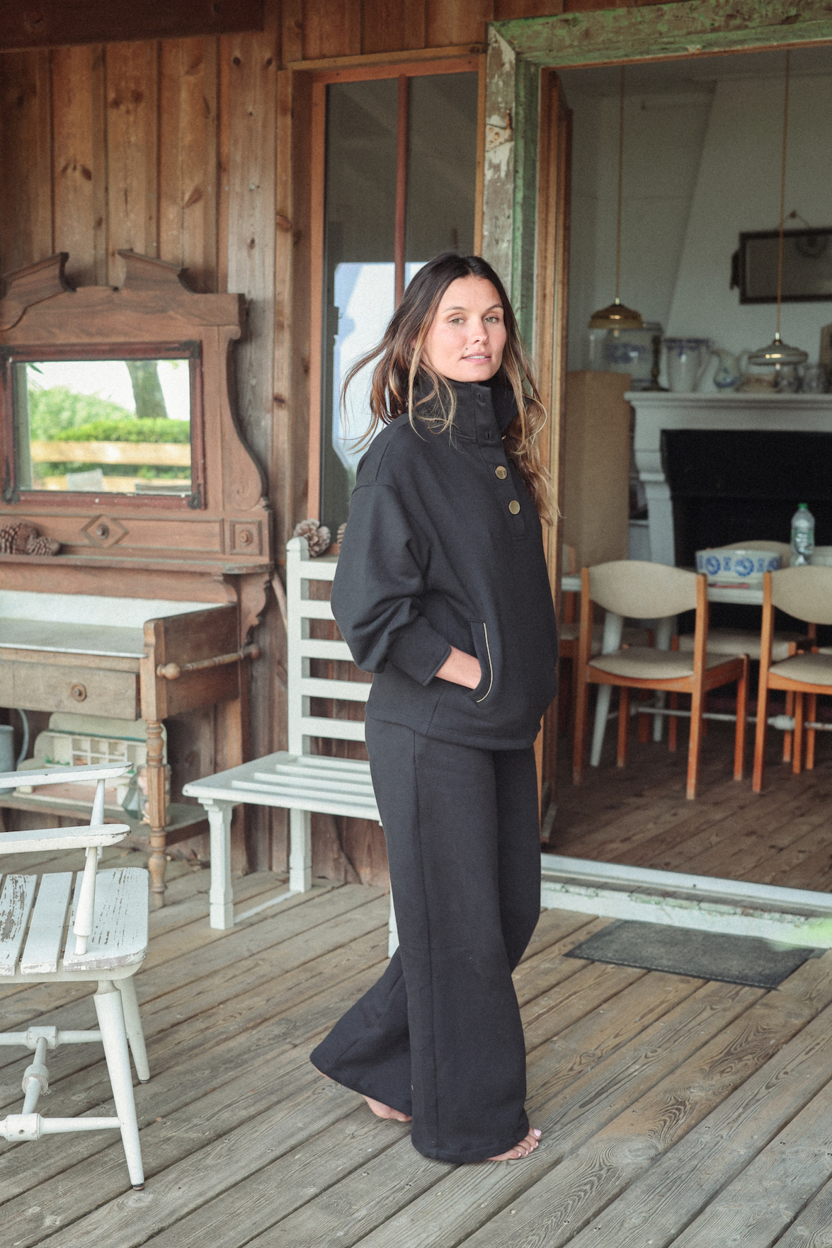 Pantalon FLEECE Noir