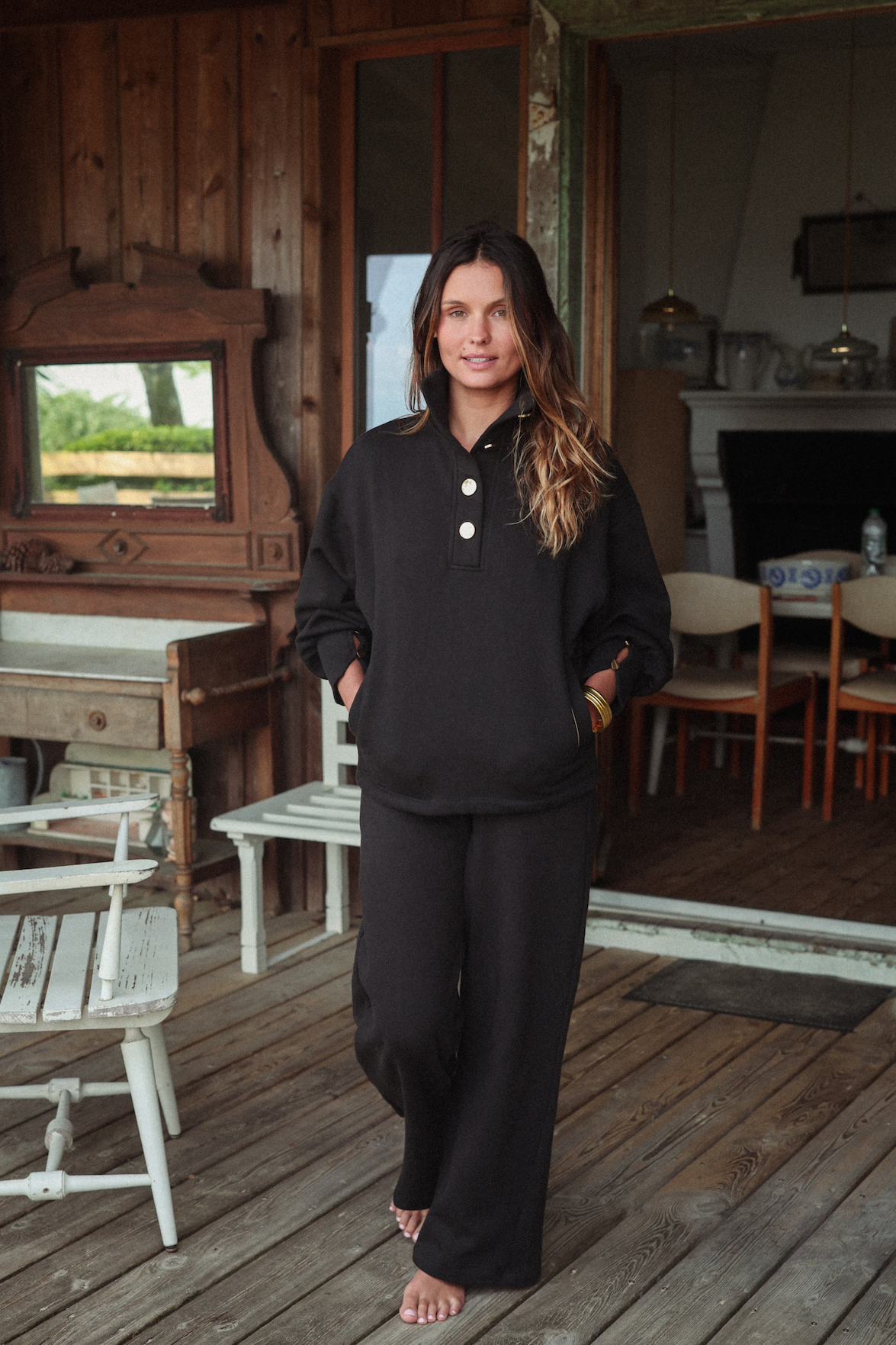 Sweat FLEECE Noir