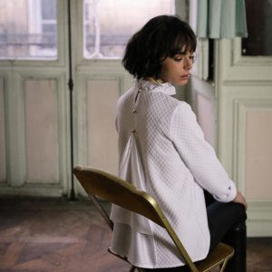 Pull Gaby blanc