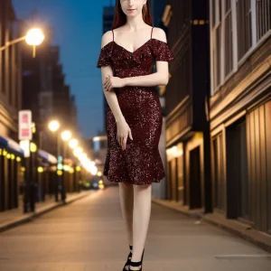 Zita - Robe soirée de cocktail élégante