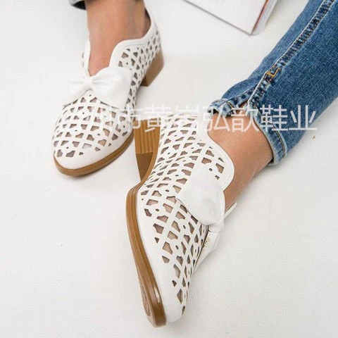 Chaussures plates à bout pointu pour Femmes – Bowtie
