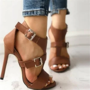 Sandale a talon confortable