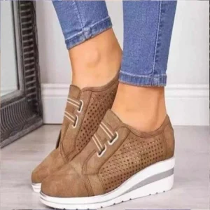 Chaussures décontractées, mocassins en toile pour Femmes - Lovus