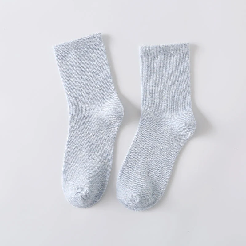 Lot de 5 chaussettes lisses femme couleurs pastel – Paisley