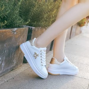 Chaussures Blanche Mode Tendance - Bee