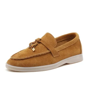 Mocassin Ortho Basse En Daim - Smile Circle