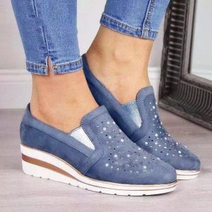 Mocassins cristaly confortables