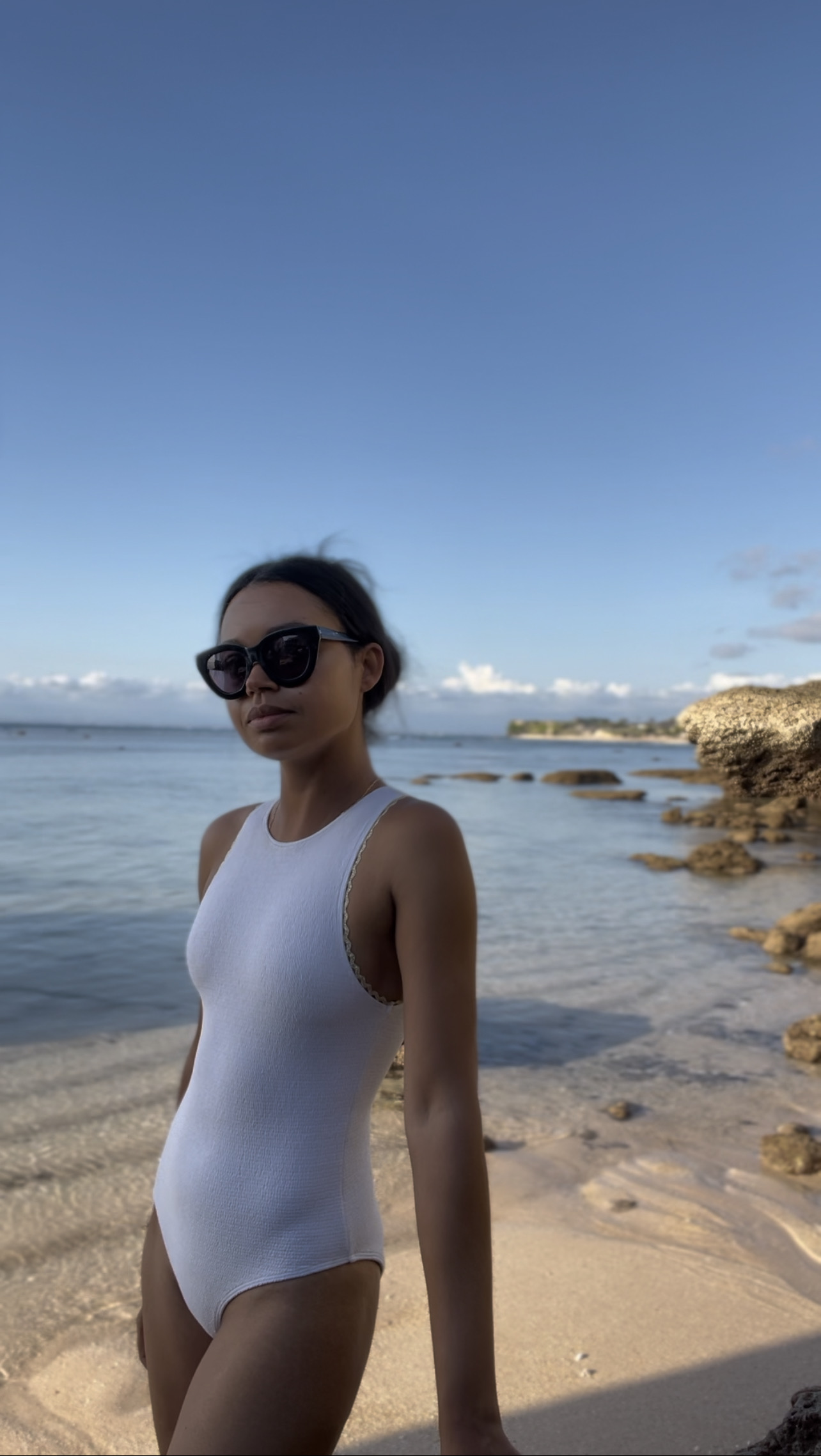 Maillot BODY-SWIM blanc
