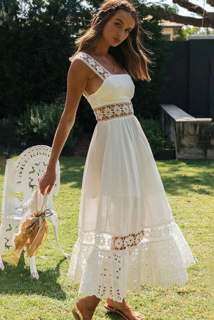 Robe de Mariée Bohème Florale Fluide – Clarence