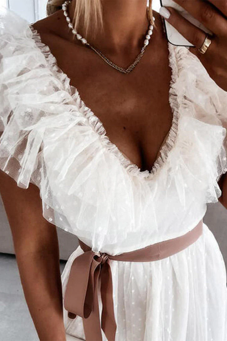 Robe Longue Bohème de Cérémonie – Félicité