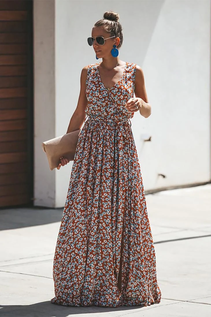 Robe Maxi Longue Bohème – Gaia