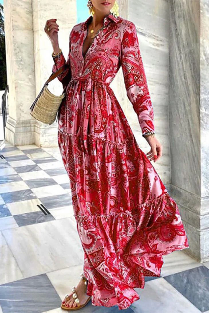 Robe Très Longue Bohème – Nora