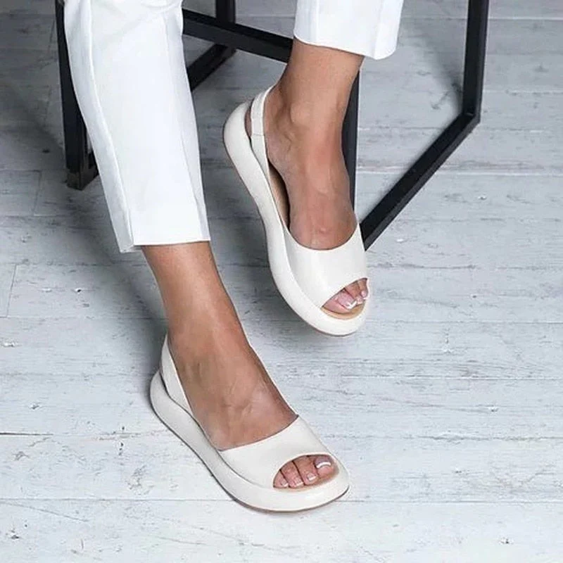 Sandales d&rsquo;été à bout ouvert pour femmes de Senwy