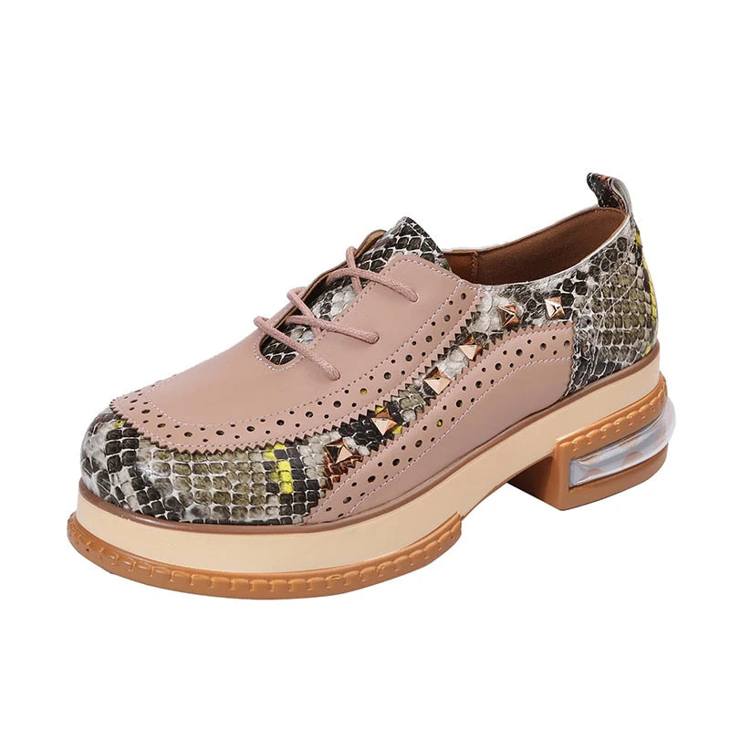 Moccasins orthopédiques Vintage British Style Oxfords