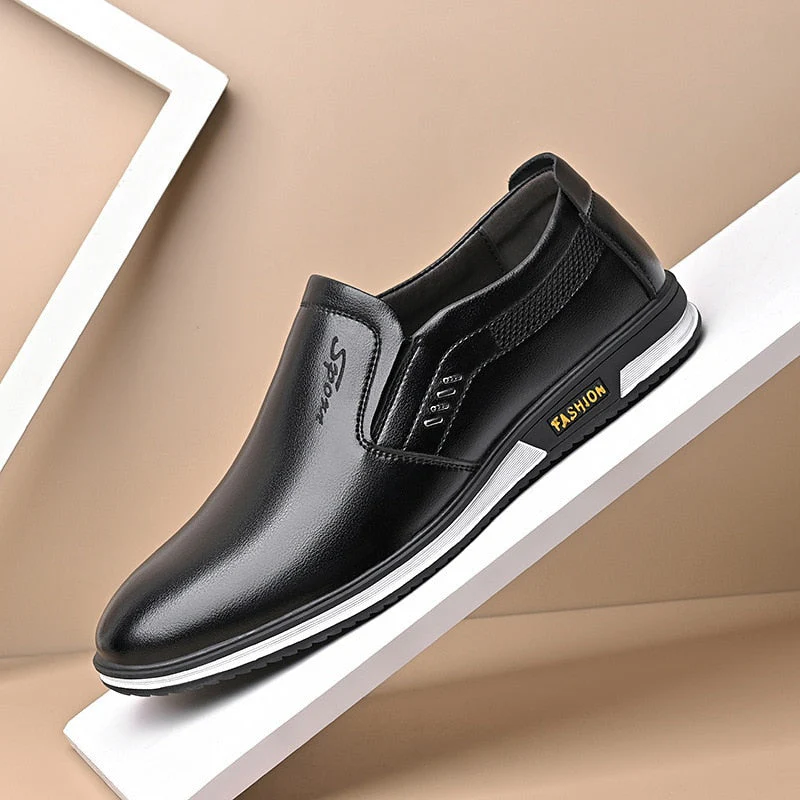 Mocassins décontractés en cuir pour hommes – Oxford