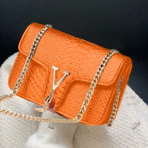 Sacs à main élégants en cuir de crocodile pour femmes - Vertia