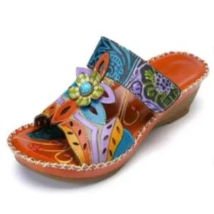 Sandales à Semelles Compensées pour Femme - Bamolor