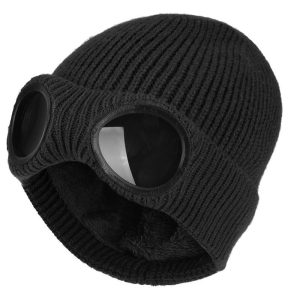 Bonnet coupe-vent avec lunettes