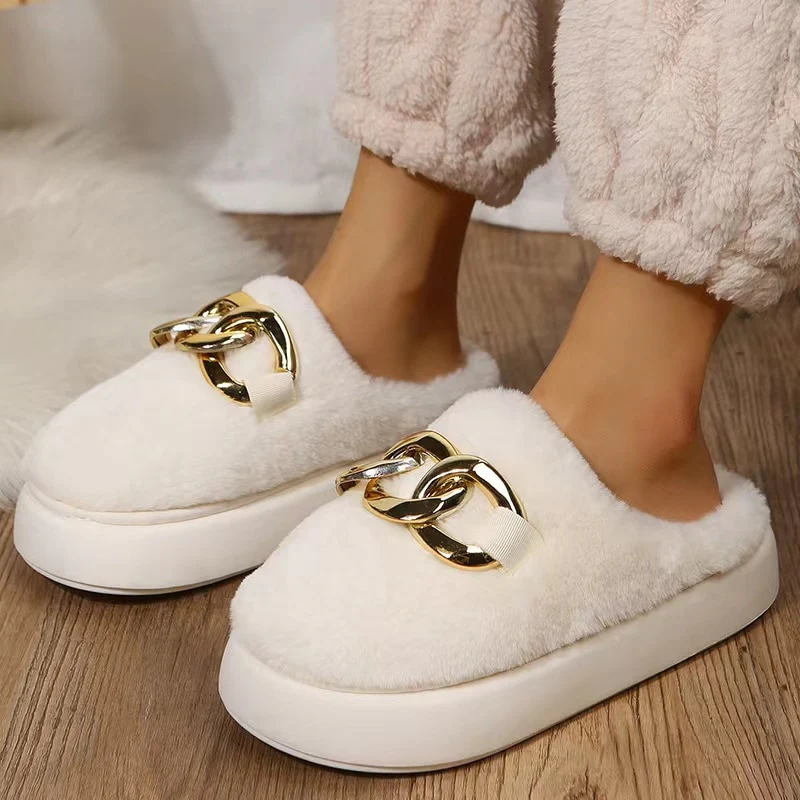 Sandales en fourrure pour femmes – Scull