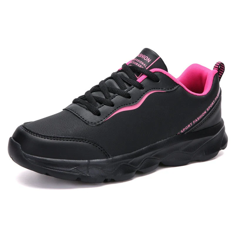 Chaussures orthopédiques vulcaniser en cuir PU pour femmes – Sylvi