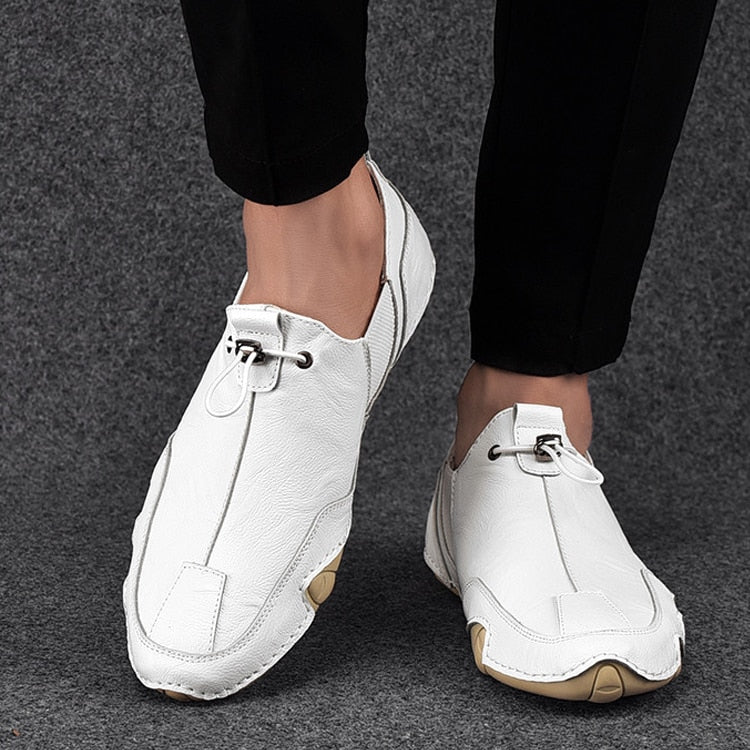 Baskets décontractées en cuir pour hommes – Mordaly