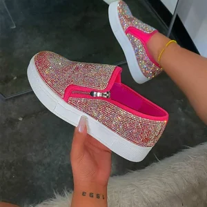 Mocassins brillants confort +