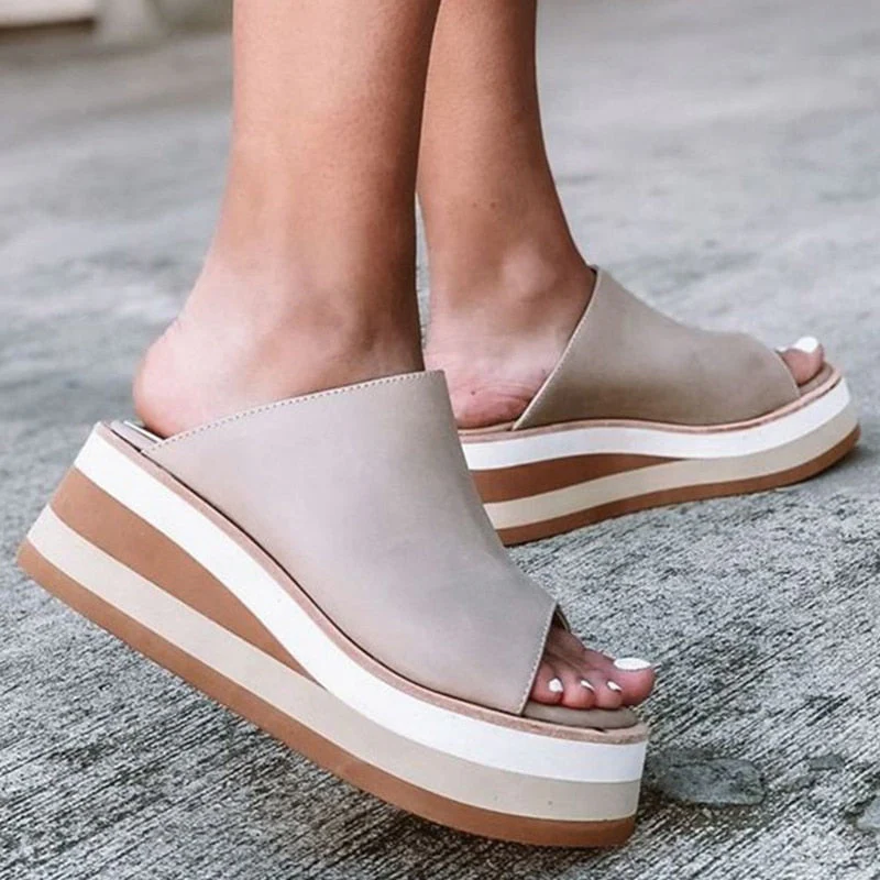 Sandales d&rsquo;été à talons moyens de luxe pour femmes – Styliz