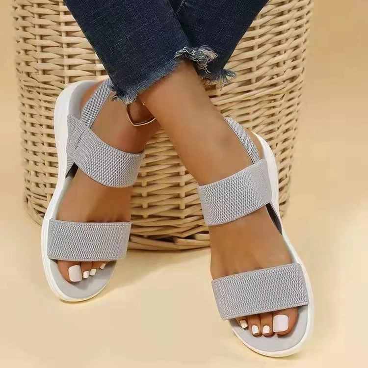 Sandales Confortables à Talons Compensés pour Femme – Traza