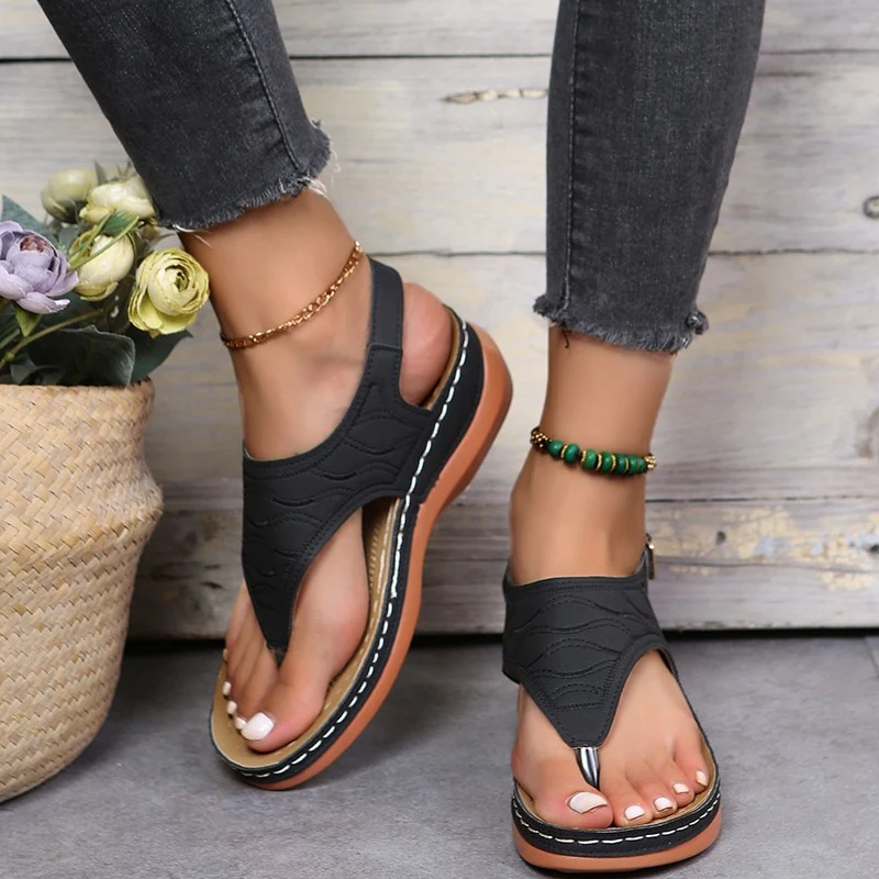 Sandales à Semelles Compensées pour Femme – Dalym
