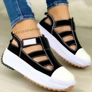 Sandales Compensées À Bout Ouvert pour Femmes - Vanner