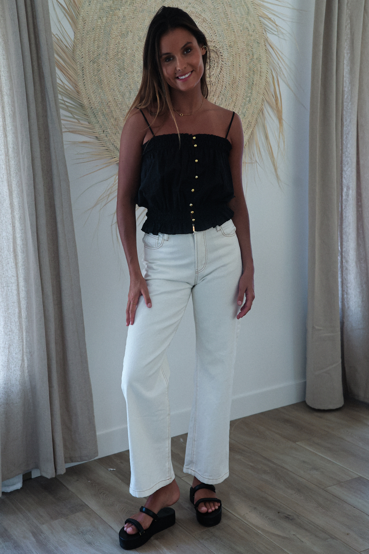 Pantalon JEAN Blanc