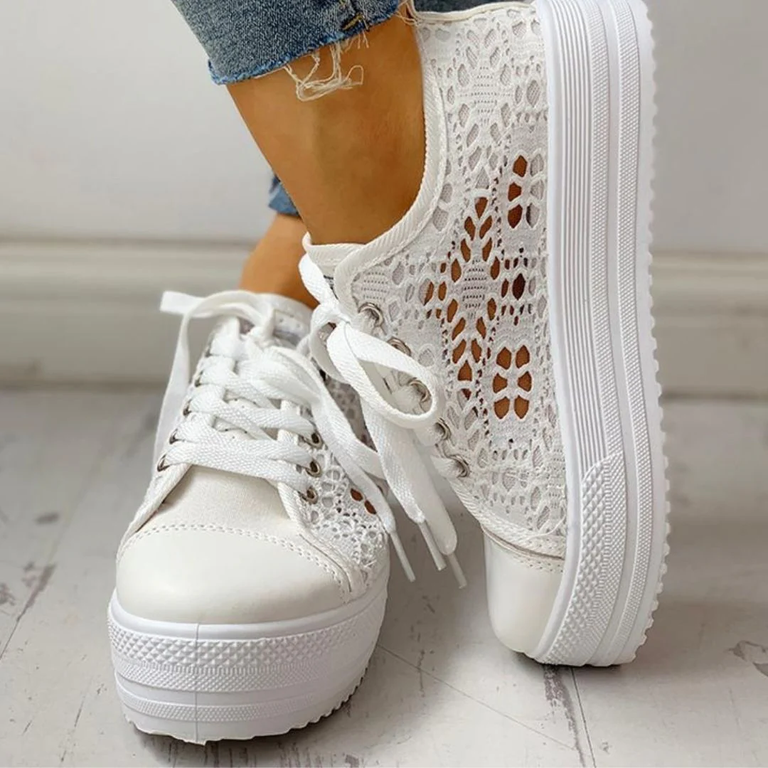 Chaussures Blanche D&rsquo;été – Sharron