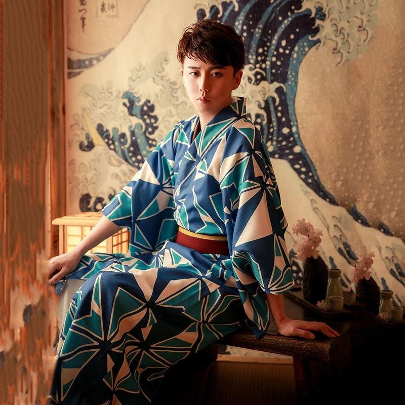 Kimono Motif Geometrique
