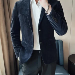 Blazer Homme Élégant à Boutonnage Double et Simple - Blazer Roméo