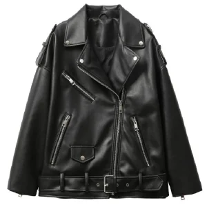 Veste longue noire femme