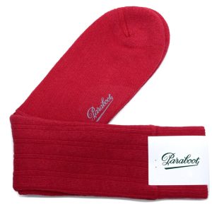 CHAUSSETTES COTON COTES/ROUGE