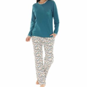 PYJAMA LONG EN COTON BOREALE – CHRISTIAN CANE