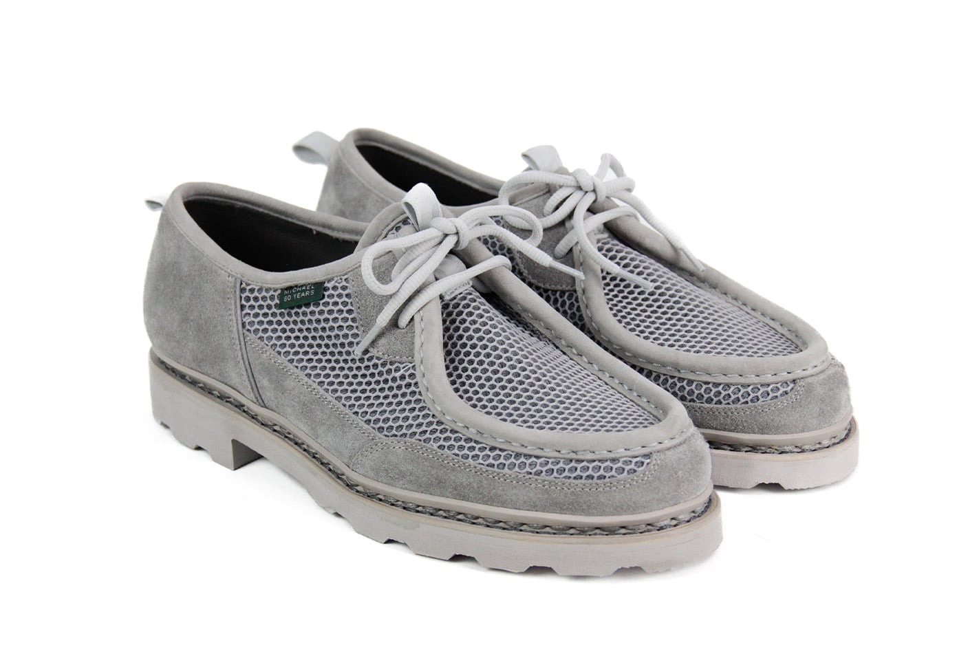 MICHAEL 2000/MARCHE GRISE-MESH/VEL GRIS CLAIR