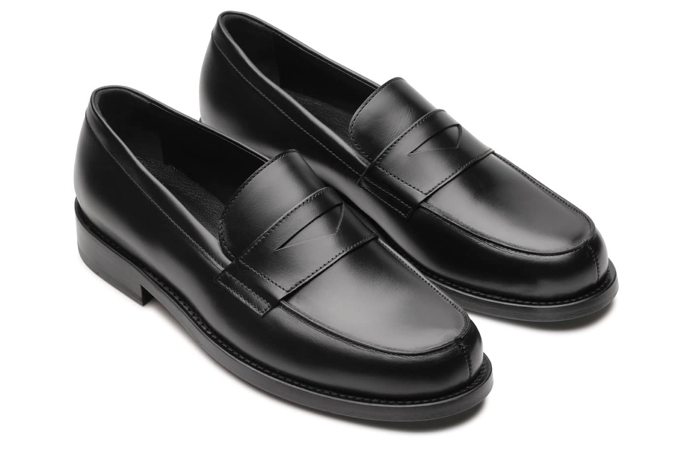 RIVOLI/CUIR NOIRE-LISSE NOIR