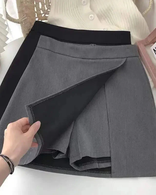 Jupe Courte Femme en Coton avec Style Moderne – Jupe Augustine
