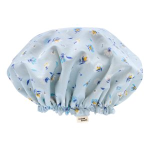 Bonnet Charlotte de douche en coton - Version 1