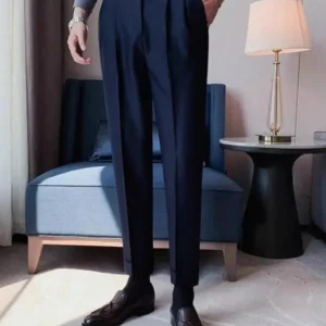 Pantalon de Costume Élégant avec Bande Latérale - Pantalon Noah