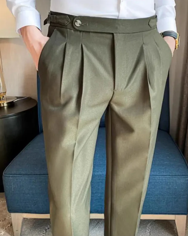 Pantalon de Costume Élégant avec Bande Latérale – Pantalon Noah