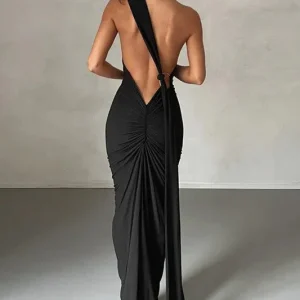 Robe de soirée Noire Femme