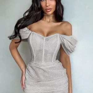 Robe de soirée Argent