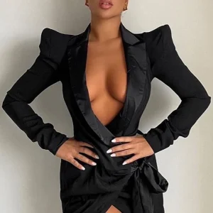 Robe de soirée Décolleté Plongeant