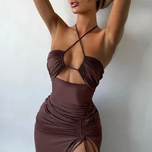 Robe de soirée femme Dos Nu