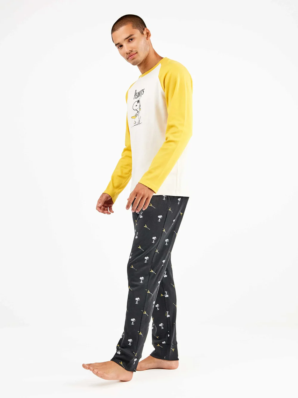 PYJAMA PEANUTS JAUNE – GISELA
